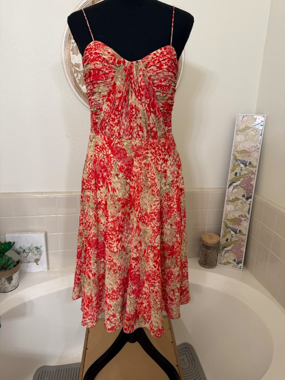 Red Ralph Lauren Dress - Picture 2 of 4